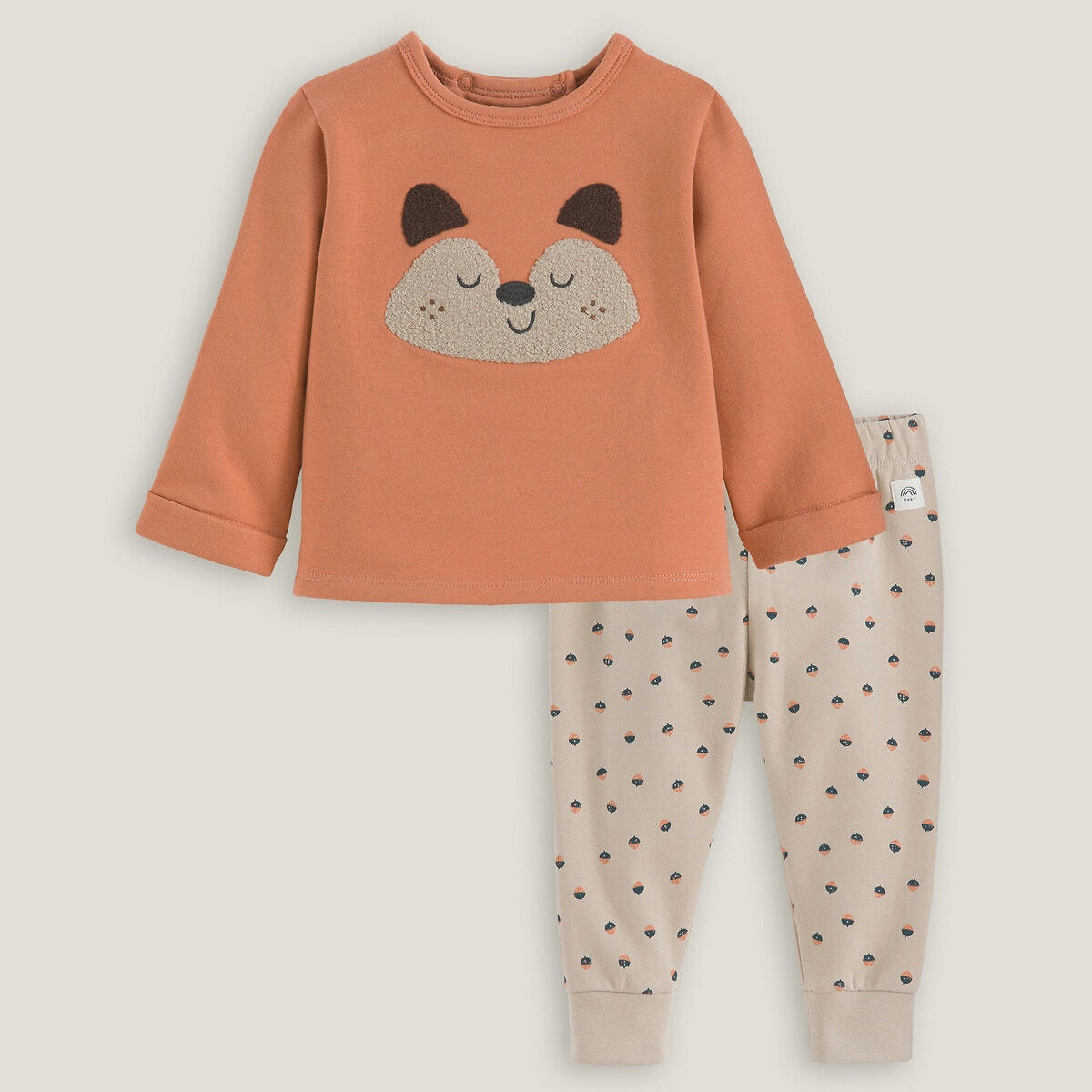 Ensemble 2 pièces sweat et pantalon en molleton