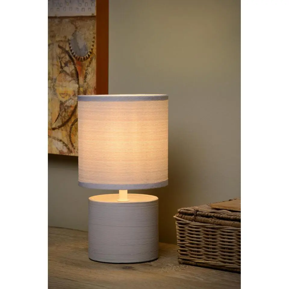 Lucide GREASBY Tafellamp - Grijs