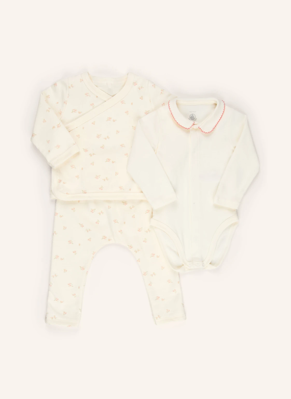 PETIT BATEAU Set: Jacke, Body und Leggings