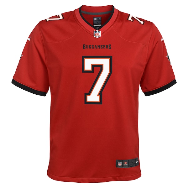 Bucky Irving Tampa Bay Buccaneers Nike Youth Team Game Jersey - Red