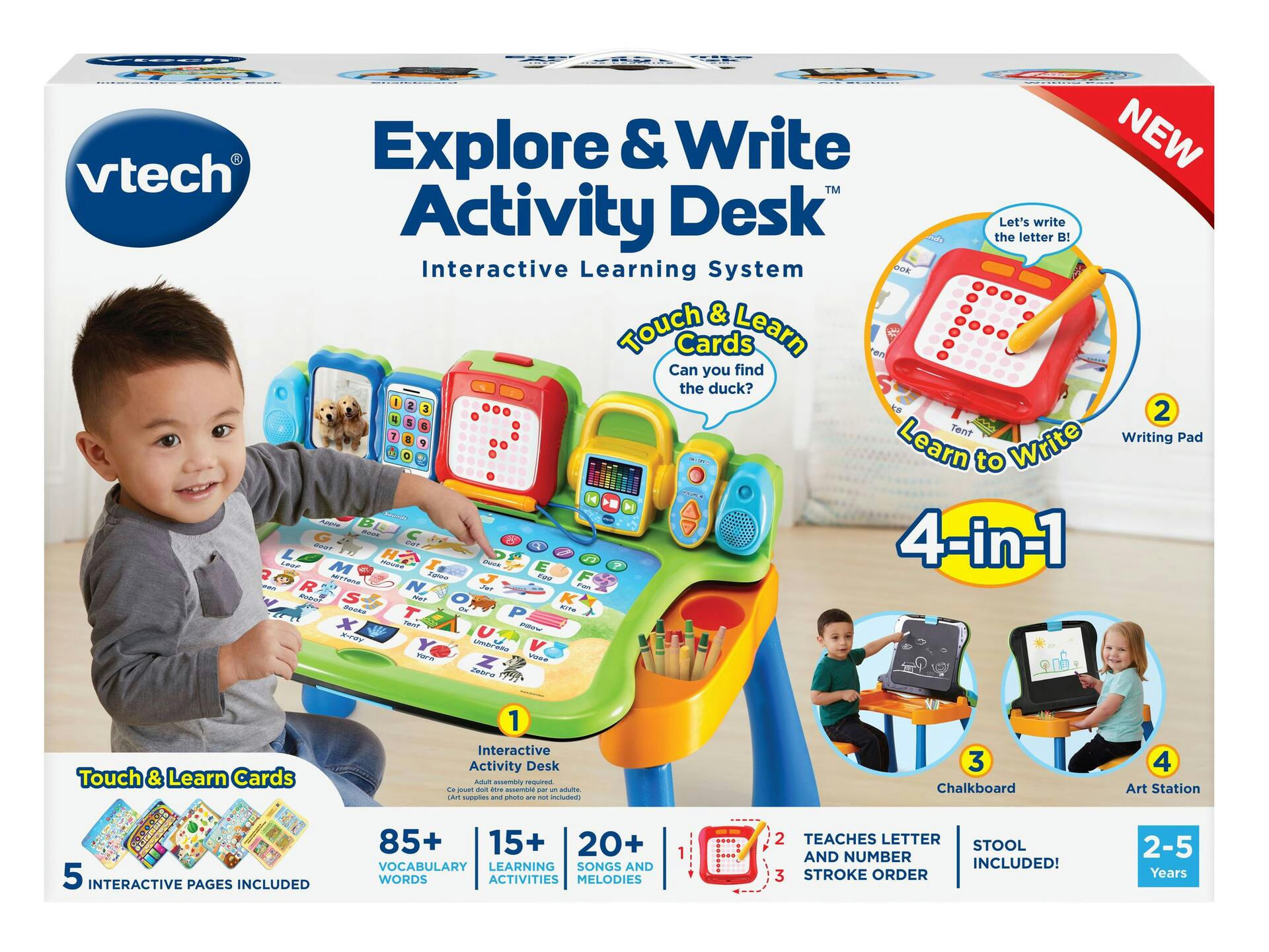 VTech Explore & Write Activity Desk, English, Ages 2+