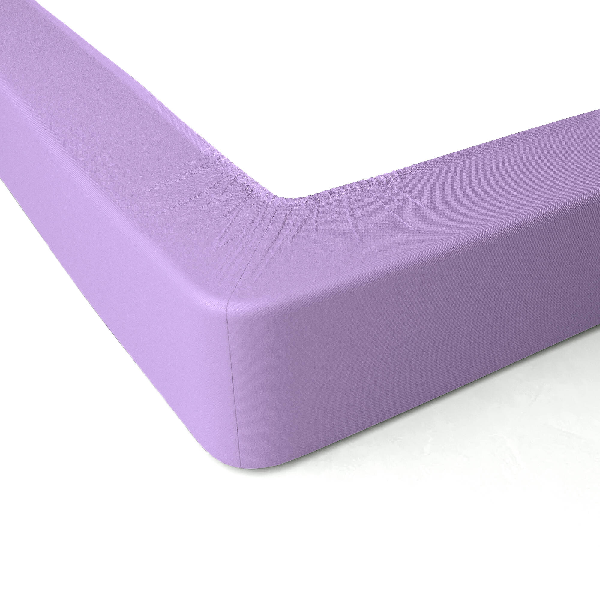 Drap-housse uni percale bonnets 40 cm