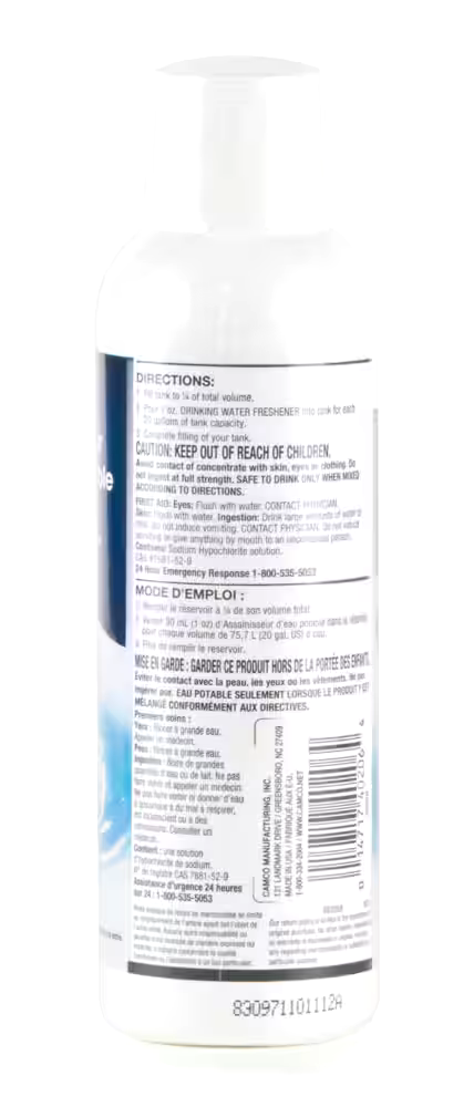 CAMCO TastePURE Drinking Water Freshner for Water Tanks, 473mL