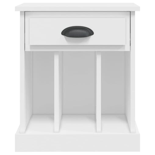 NNEVL Bedside Cabinets 2 pcs White 43x36x50 cm
