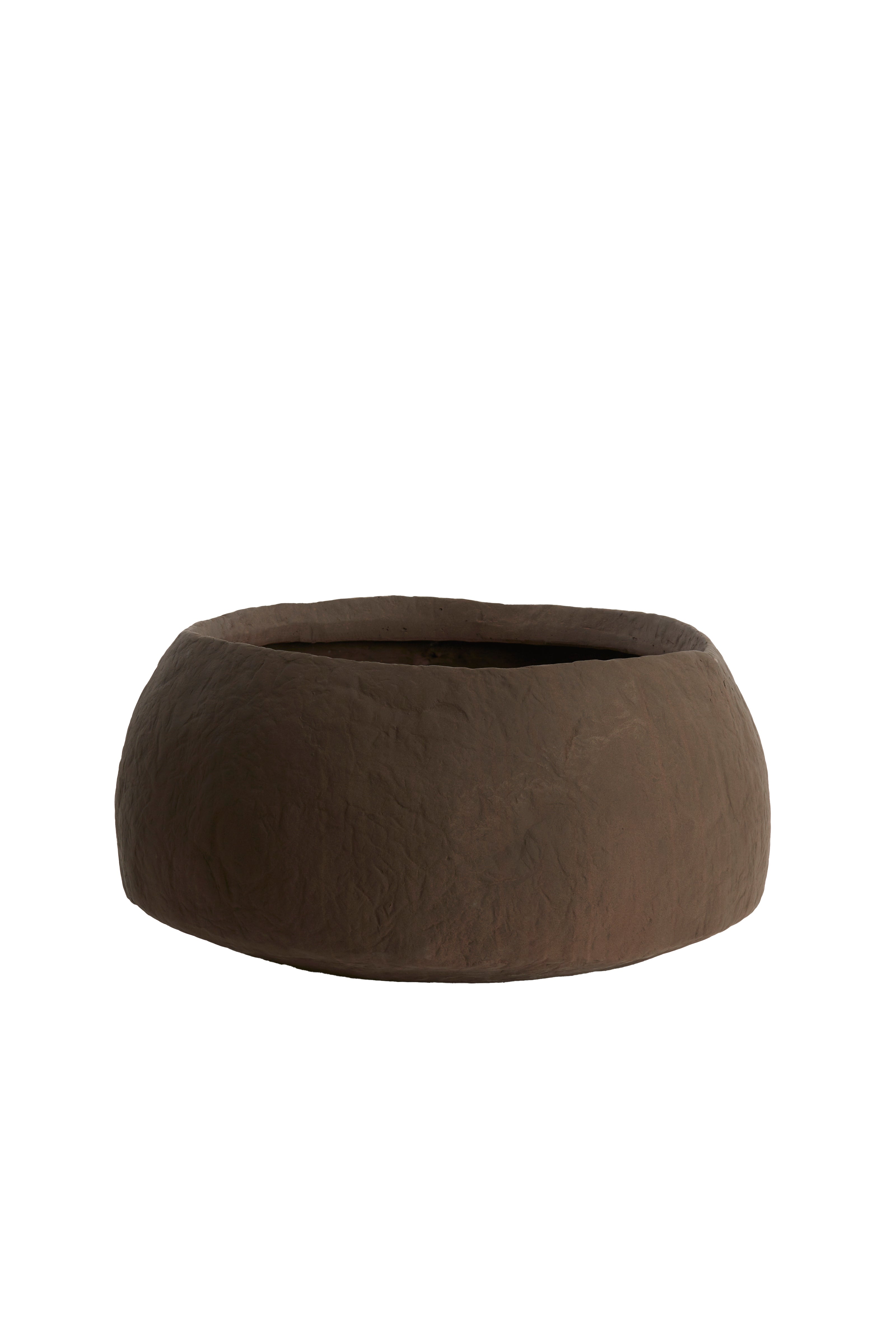 Light & Living vaas TINGRI - Ø56x29cm - bruin