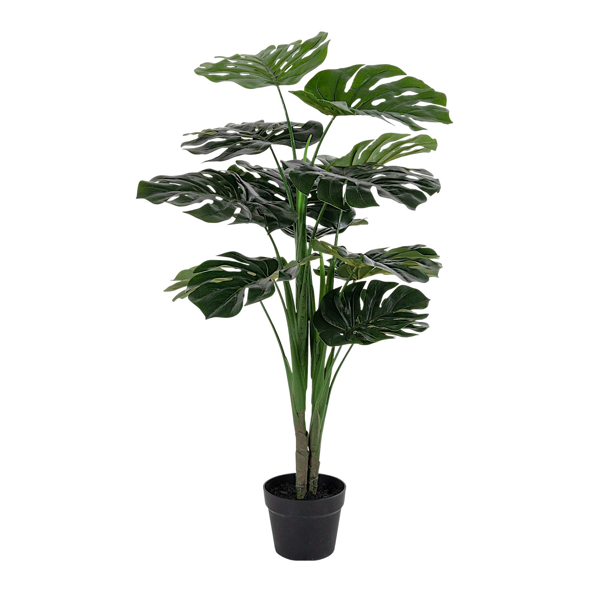 Monstera artificiel en pot H 90 cm