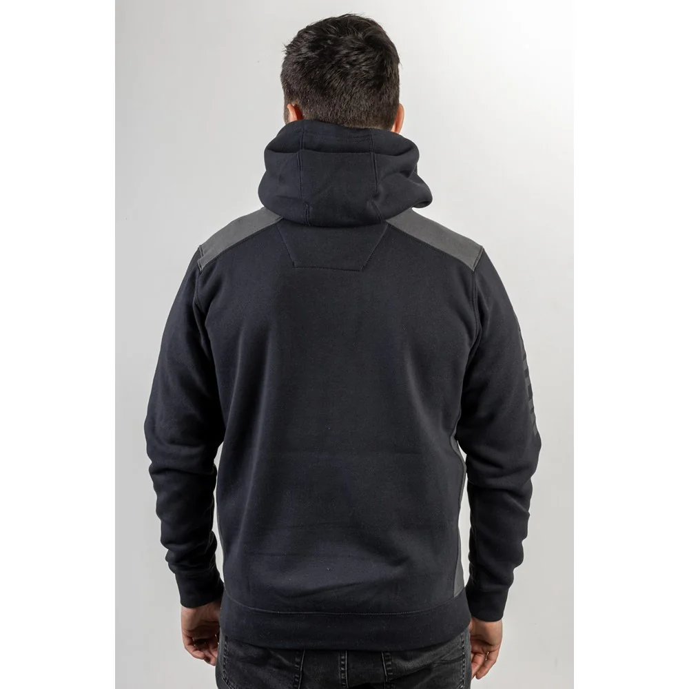 Caterpillar Logo Panel Hooded Sweatshirt