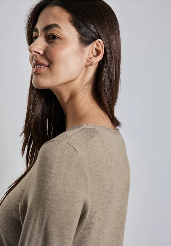 Weicher Strickpullover