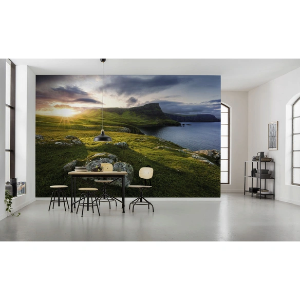 Vliestapete »Scottish Paradise«, Breite 450 cm, seidenmatt