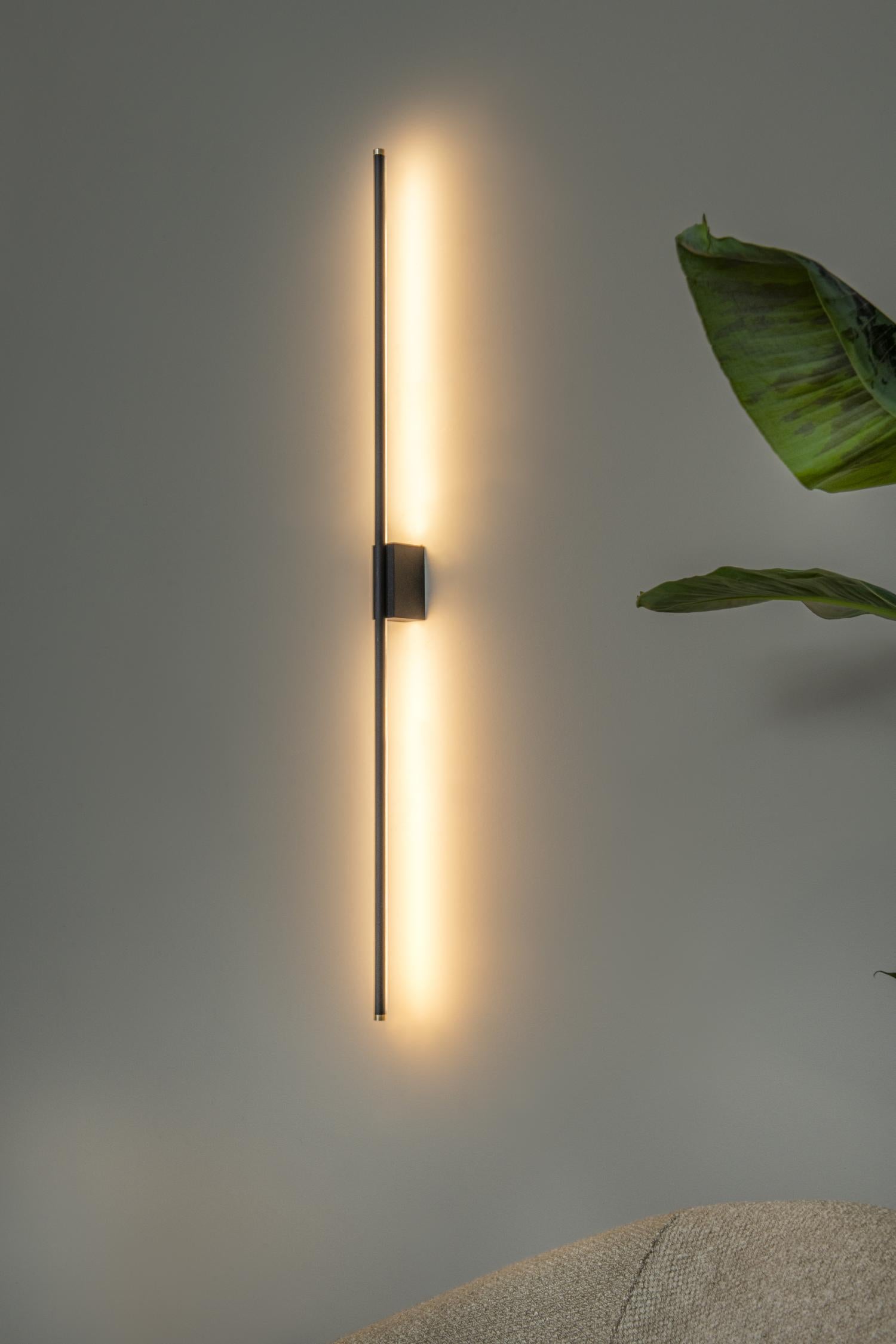 Lucide wandlamp MARNIK - Geïntegreerde LED - Zwart