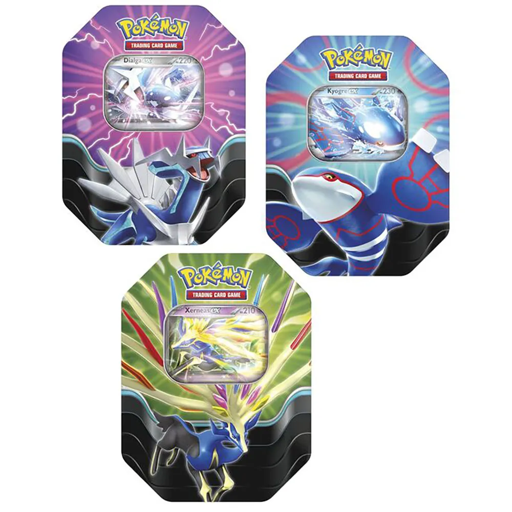 Pokemon Trading Card Game Azure Legends Tin Spanish card game