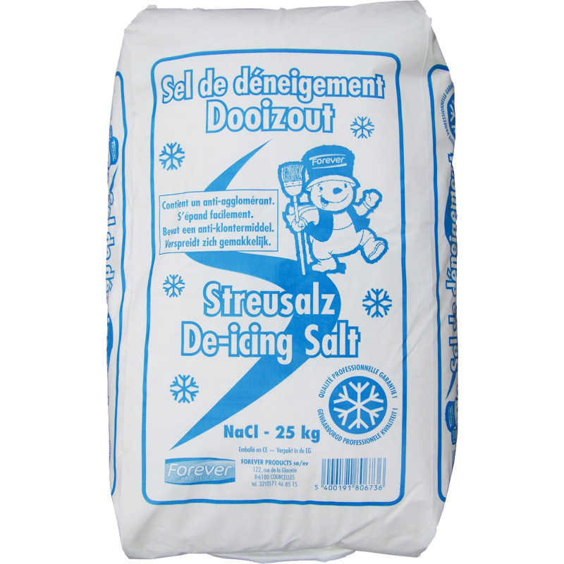 Sel de déneigement 25 kg FOREVER