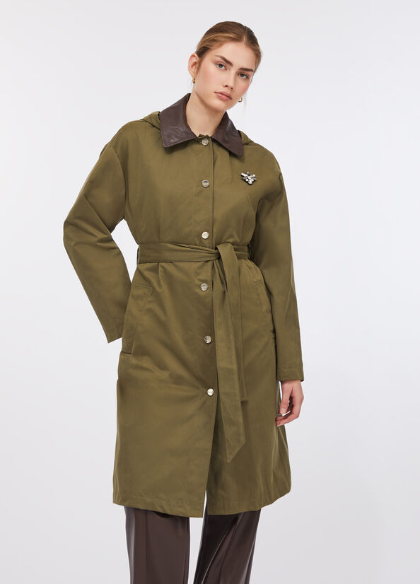 Parka con cappuccio