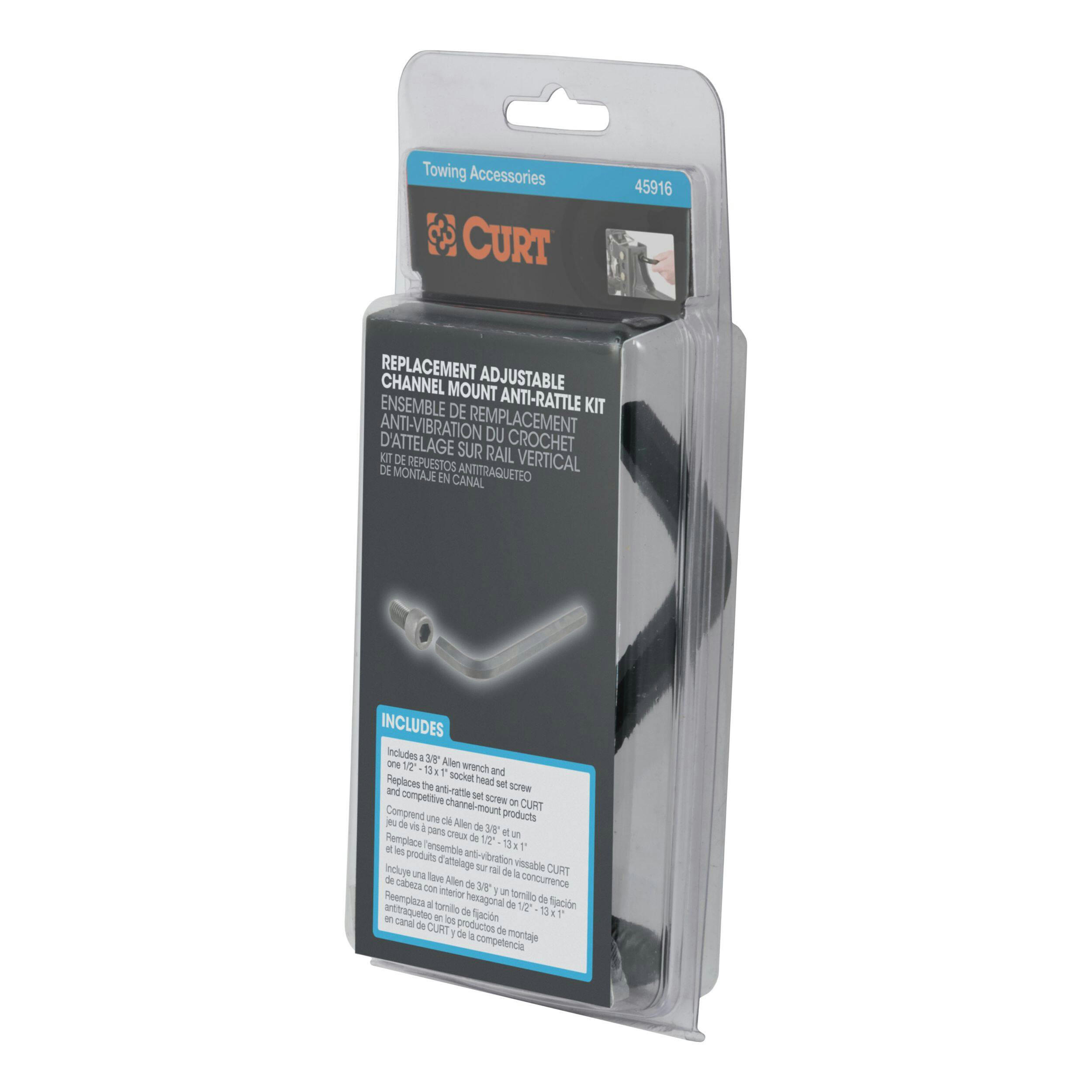 CURT Replacement Adjustable Channel Mount Anti-Rattle Kit