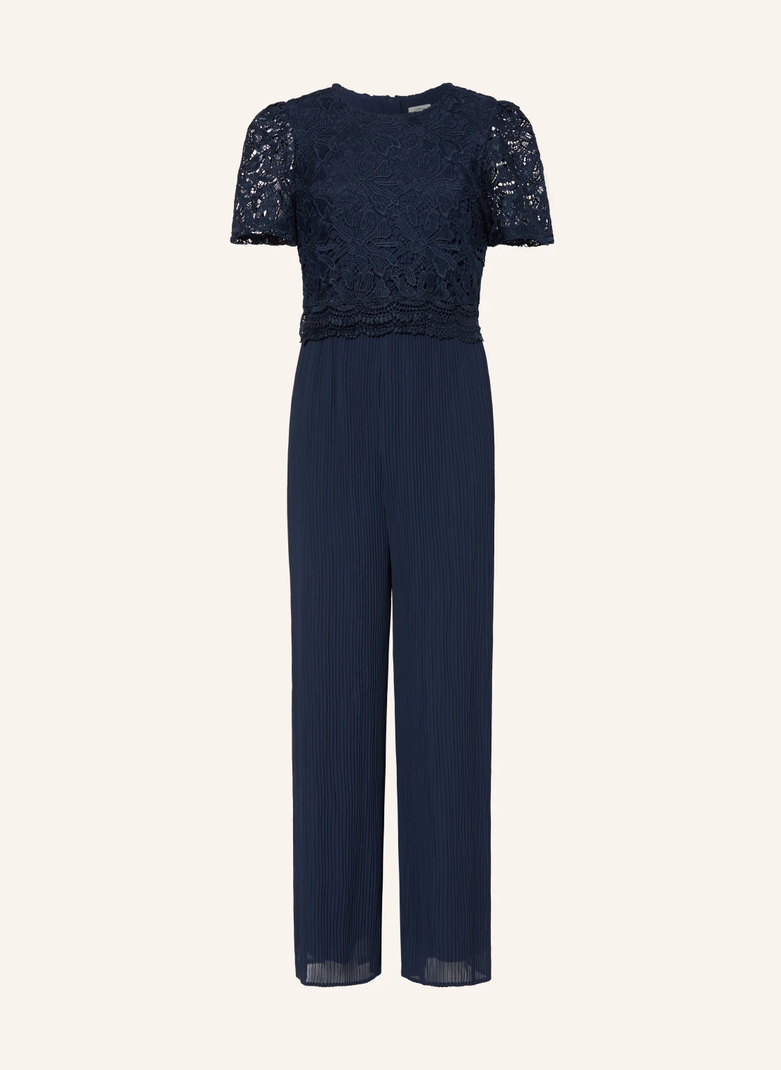 s.Oliver RED Jumpsuit mit Spitze und Plissees