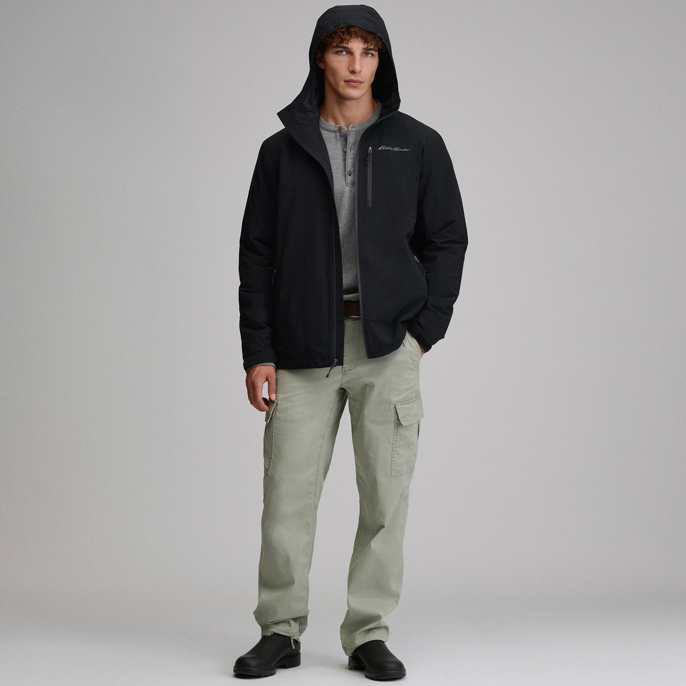 Men's Insulated Cloud Cap Stretch Jacket