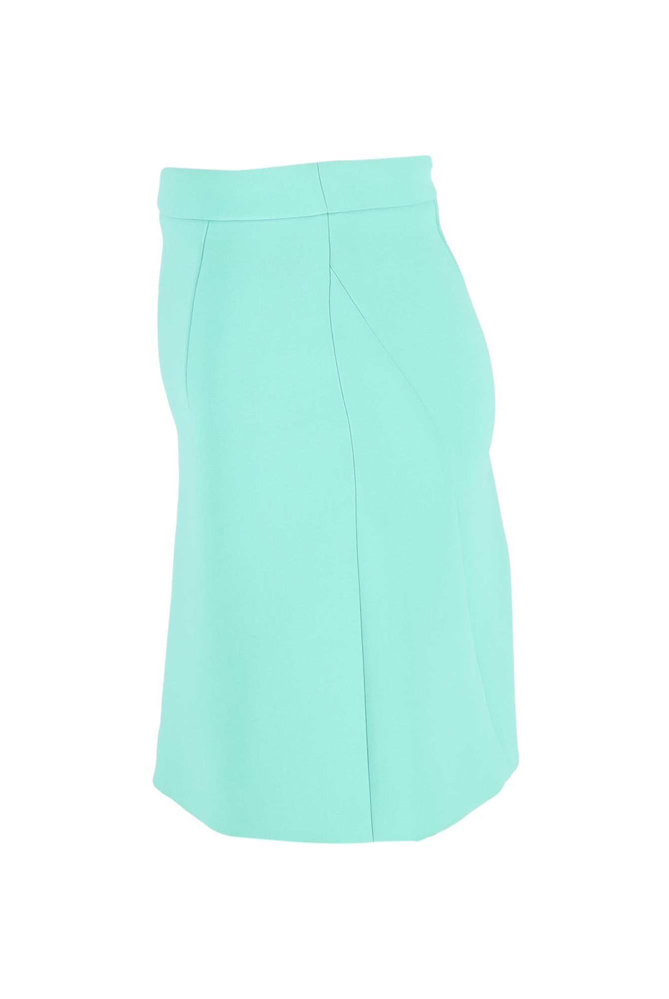 Alexander McQueen Preloved by Skirt in Turquoise Polyester