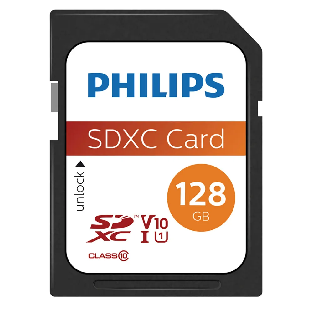 Philips SDXC Class 10 UHS-I U1 128GB memory card