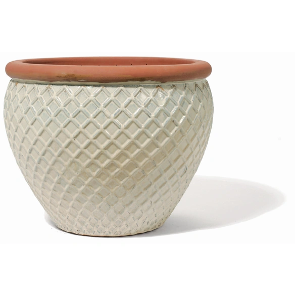 Pflanzgefäß »Shed«, ØxH: 38 x 30 cm, creme