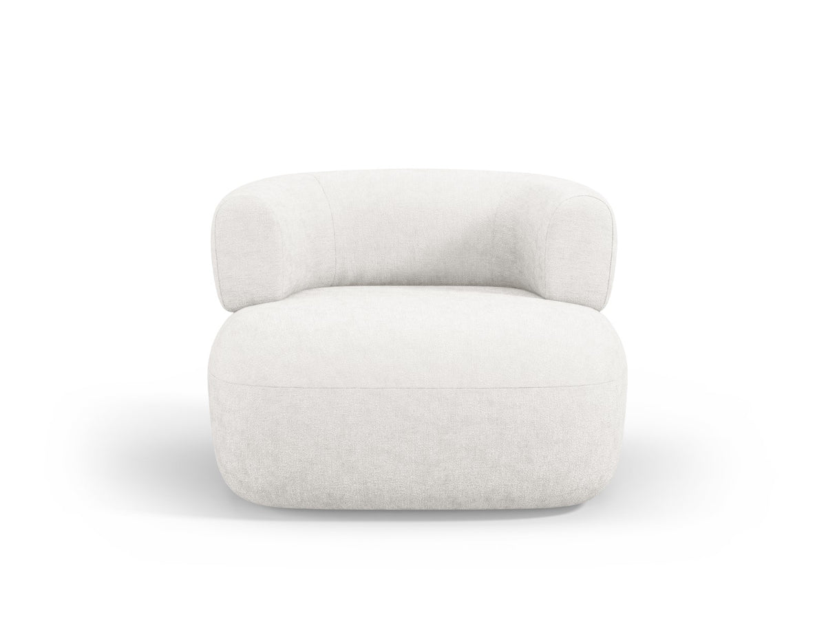 Micadoni Fauteuil Jenny chenille, lichtbeige - 88x90x73cm