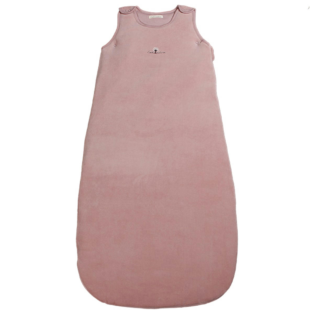 GAMME BIO UNIS - Gigoteuse hiver 70/90 cm 6-18 mois Coton bio Bois de rose