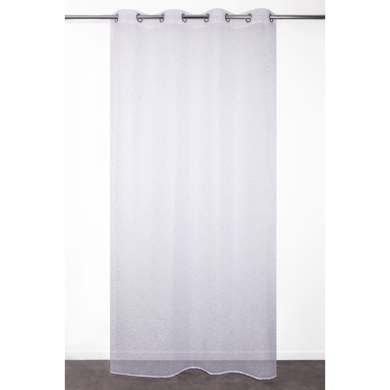 Voilage Pearl blanc gold 140 x 240 cm JBY CREATION