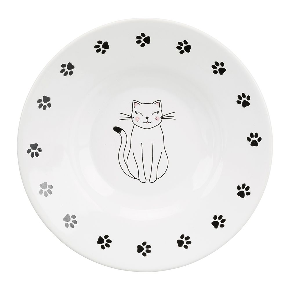 Trixie Ceramic Cat Dish for Short-Nosed Breeds