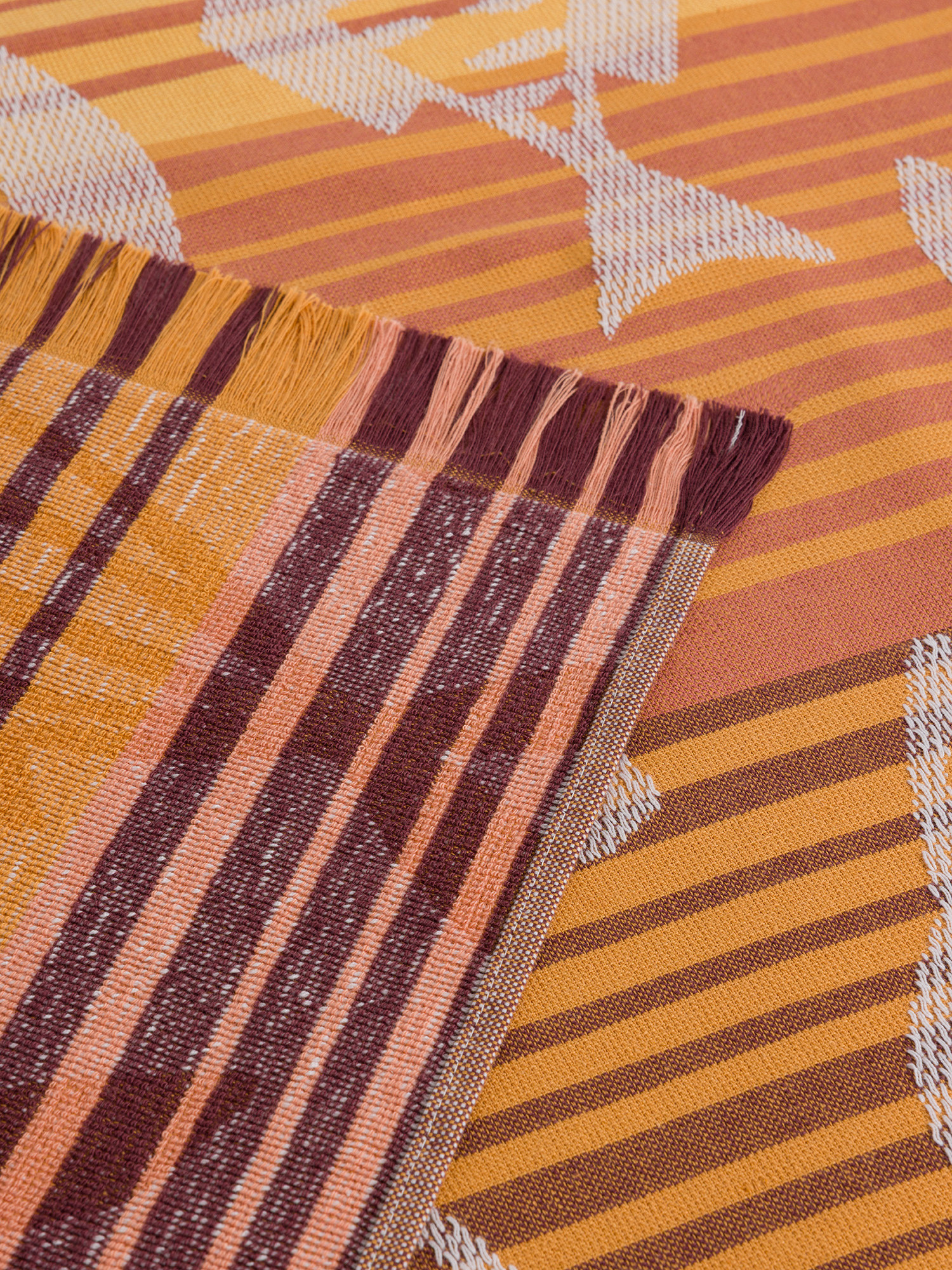 Telo mare in cotone motivo pesci