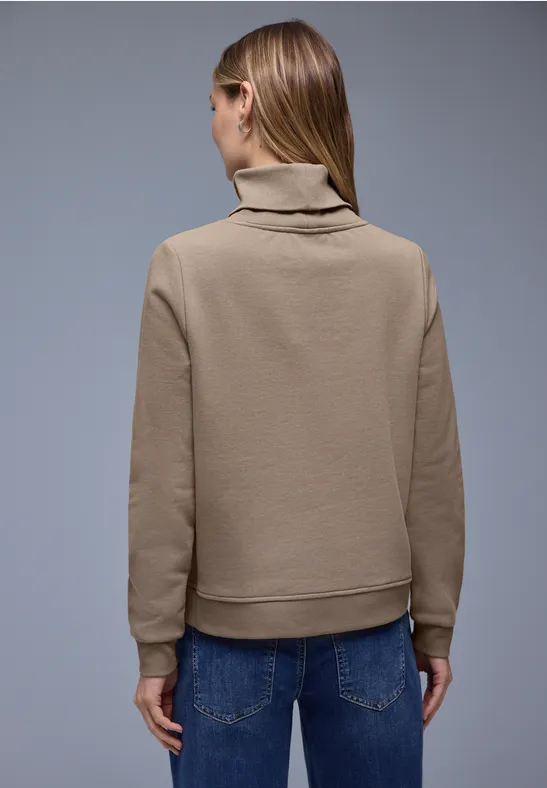 Pullover in Unifarbe