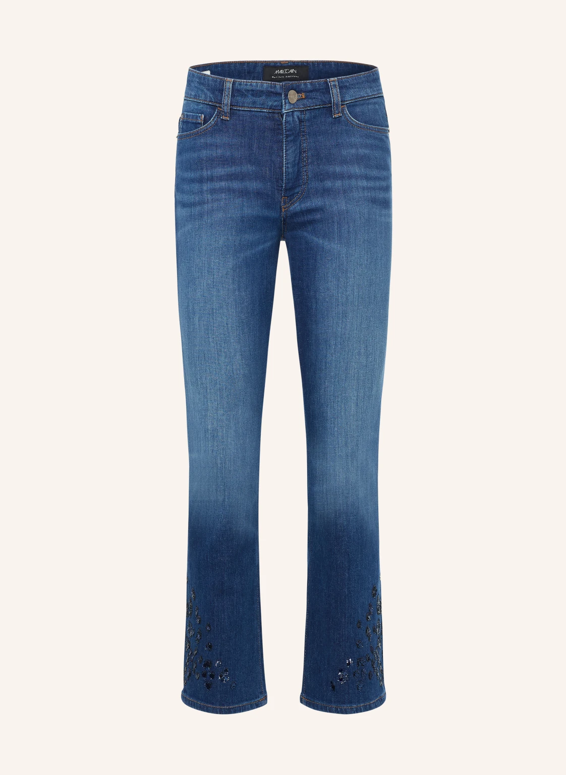 MARC CAIN Cropped Jeans FORLI mit Schmucksteinen