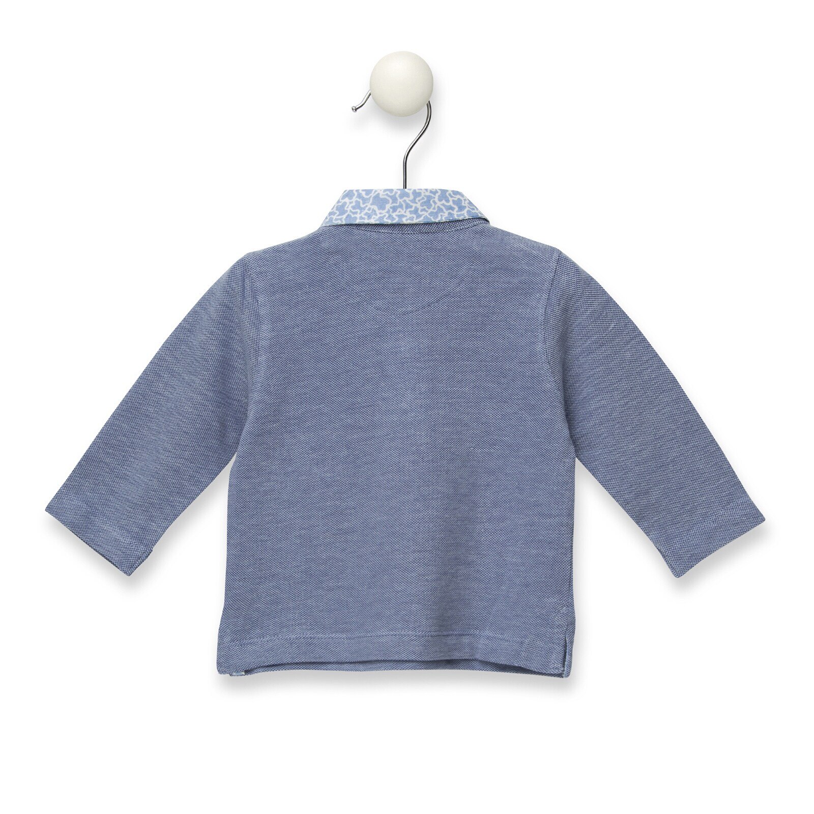 Polo M/L de niño Casual Azul celeste