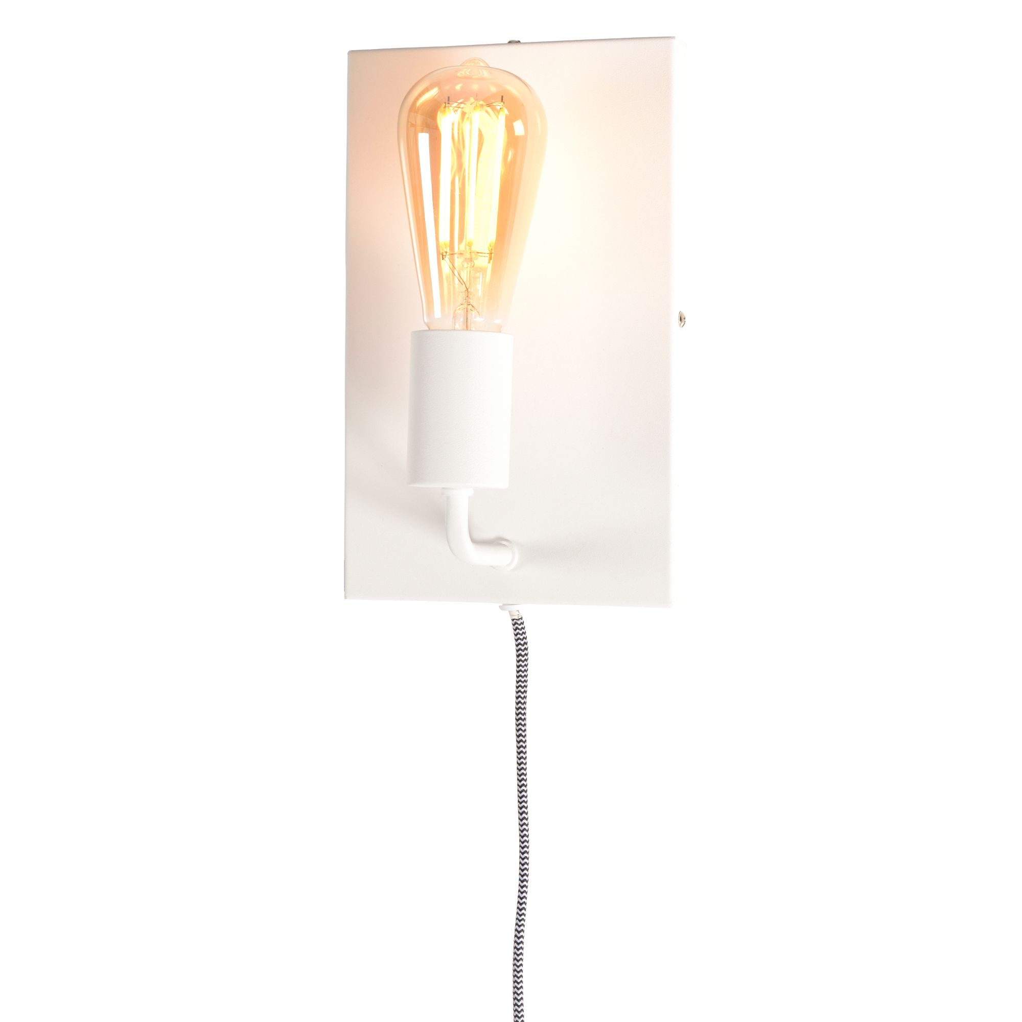 it's about RoMi wandlamp Madrid - wit - 15x10x25cm