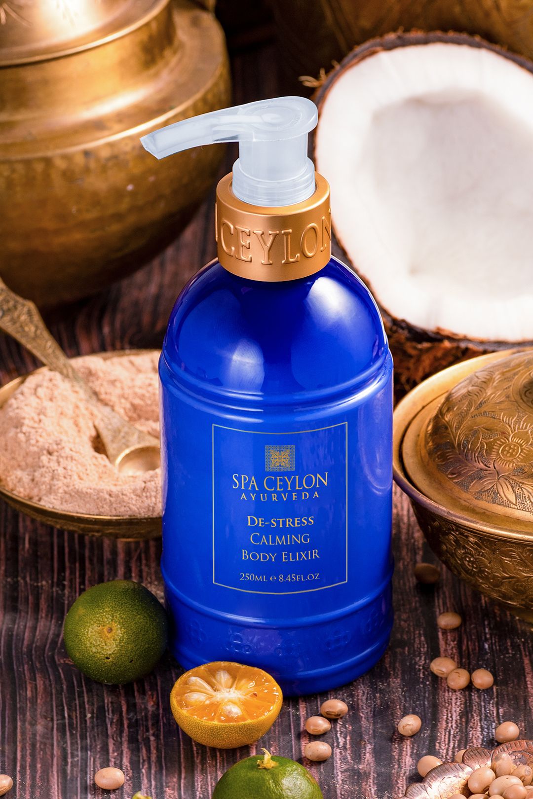 Spa Ceylon De-Stress Calming Body Elixir 250ml