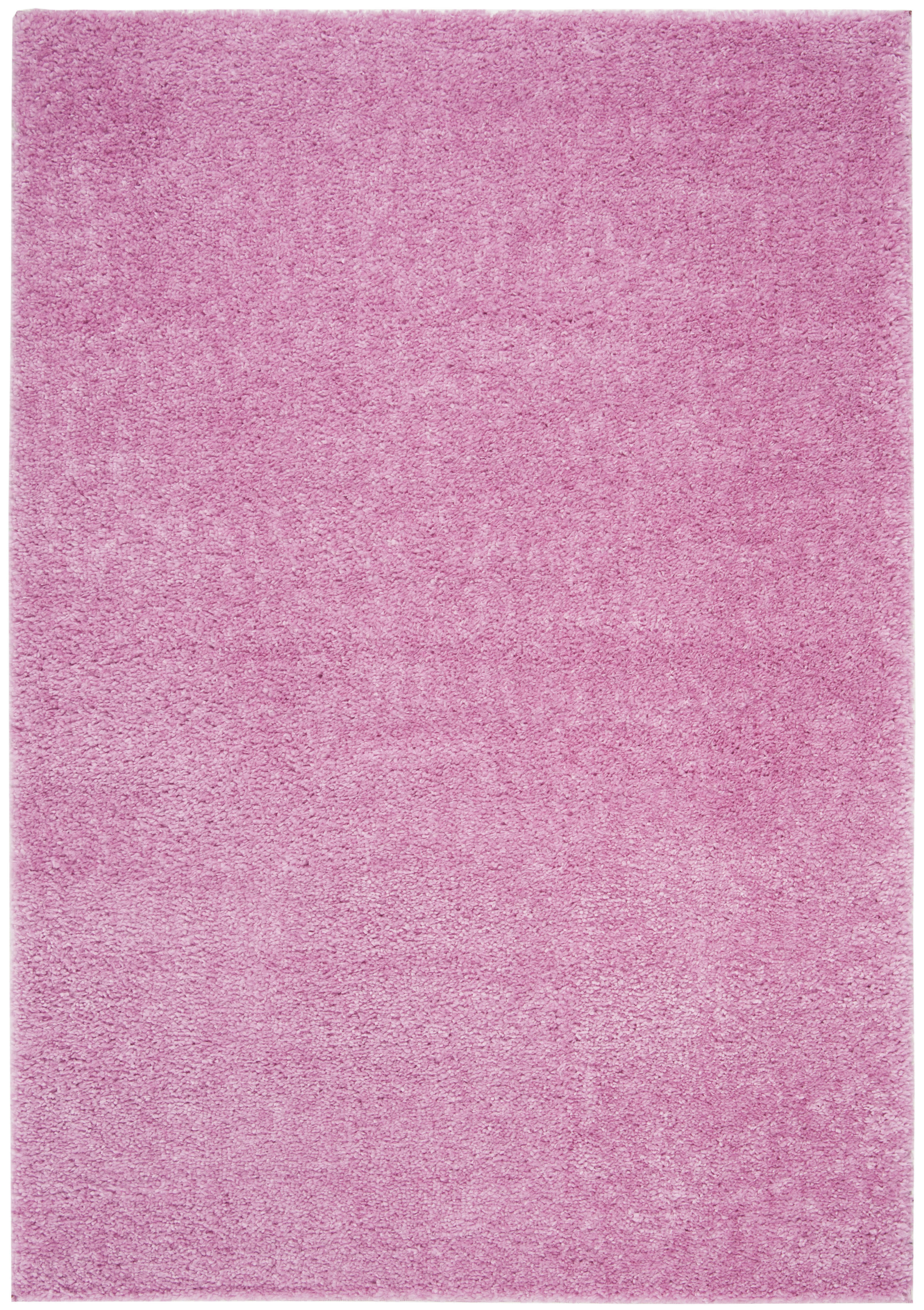 AUGUST SHAG - Tapis de salon interieur hirsute en rose, 160 x 229 cm