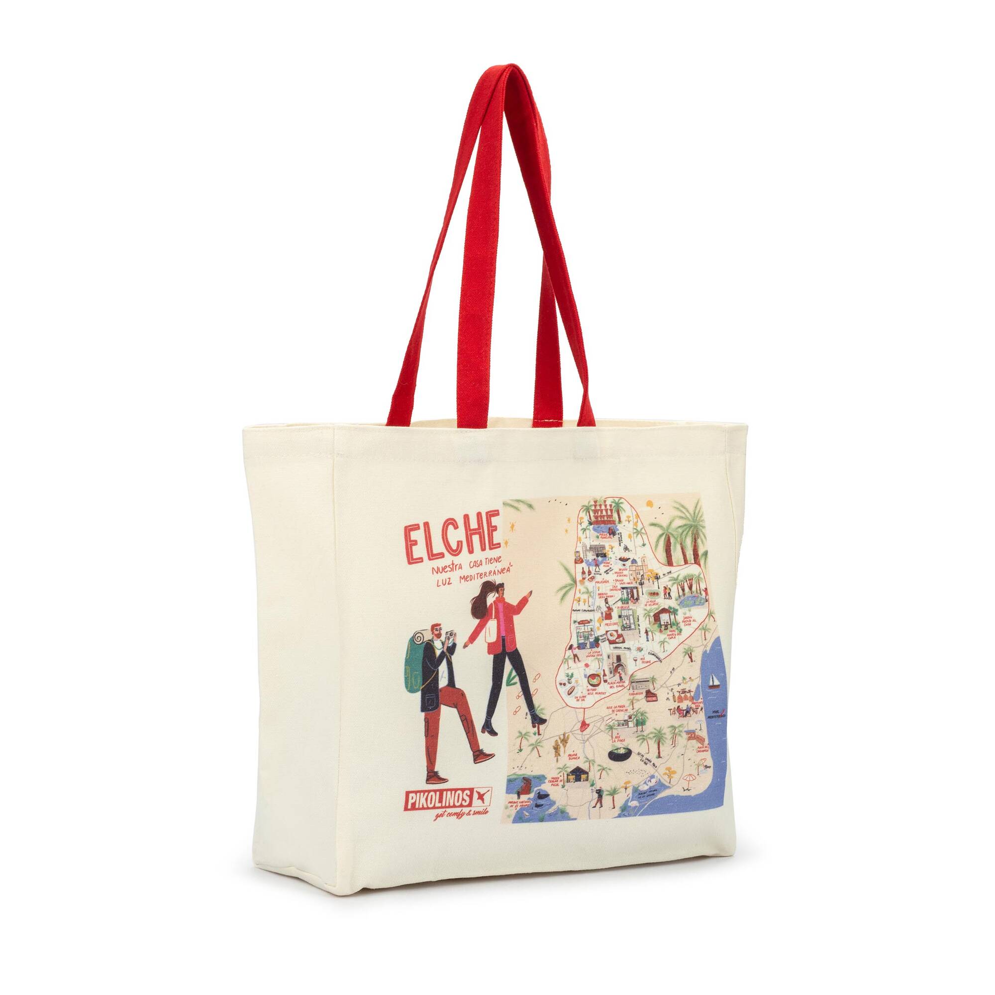 SMILING - Bolsa de algodón orgánico #SmilingCities