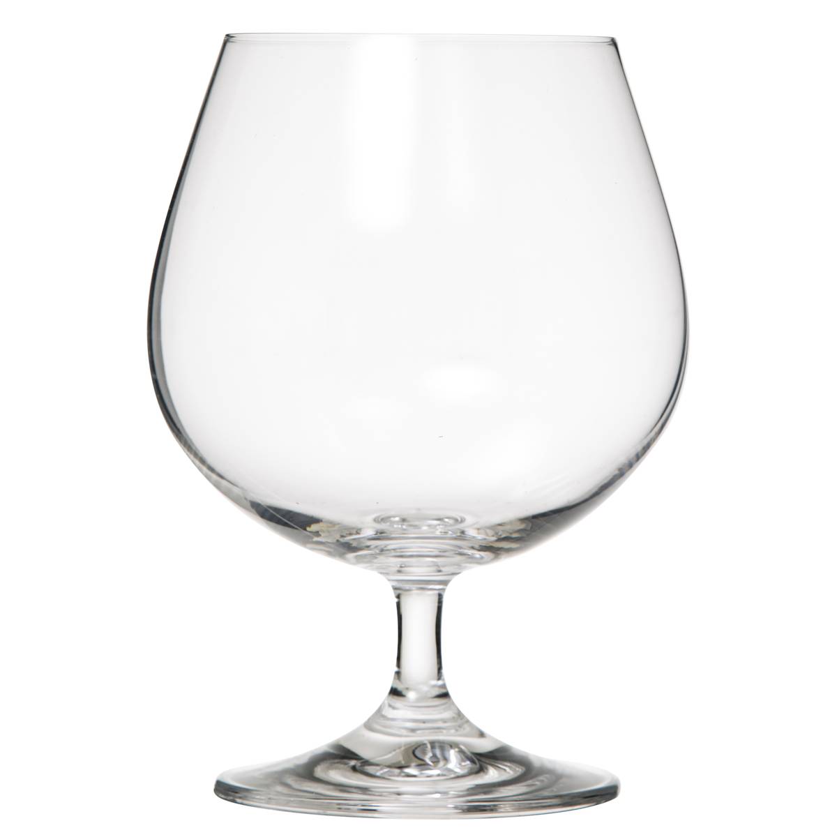 Set of 4 "Cognac" cognac glasses 400 ml, Transparent