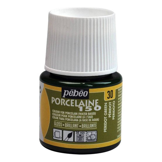 Pebeo Peridot Porcelaine 150 Paint 45ml