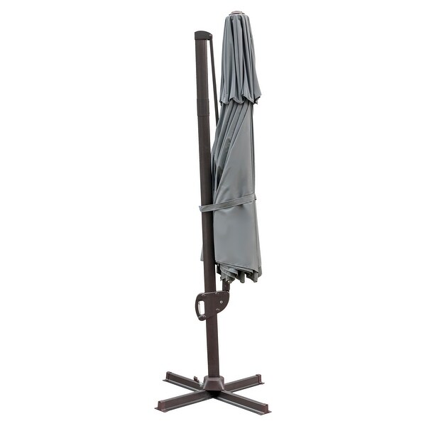 11.5-foot Outdoor Round Cantilever Umbrella