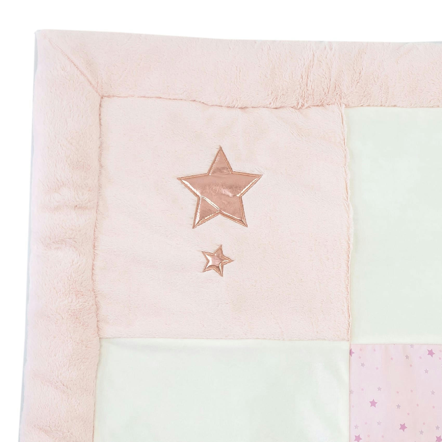 - Tapis de parc bébé Jolly Rose/Ecru 100x100