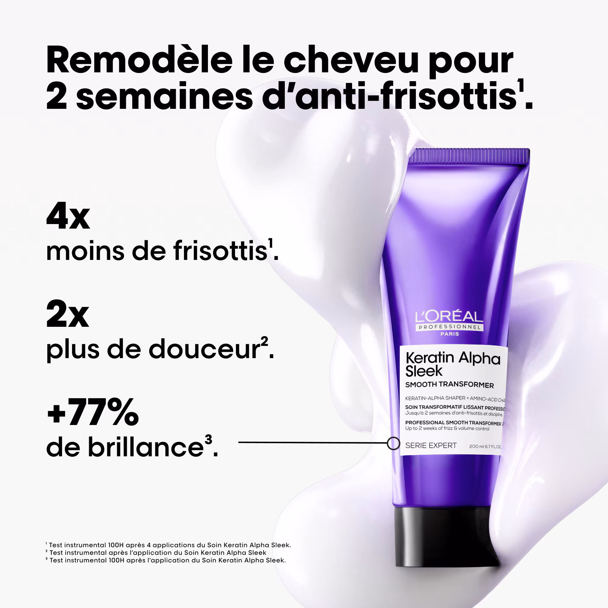 KERATIN ALPHA SLEEKSoin transformatif lissant