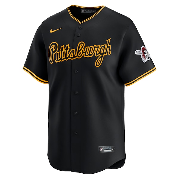 Pittsburgh Pirates Nike Alternate Limited Jersey - Black