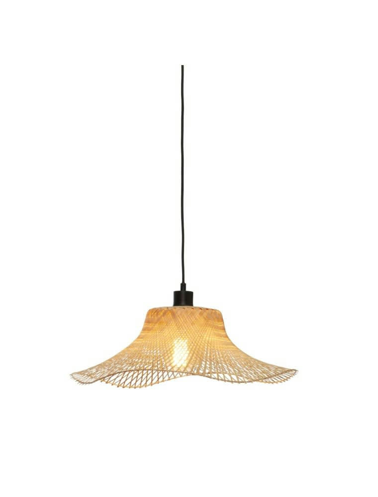 IBIZA - Suspension bambou  naturel, h. 20cm