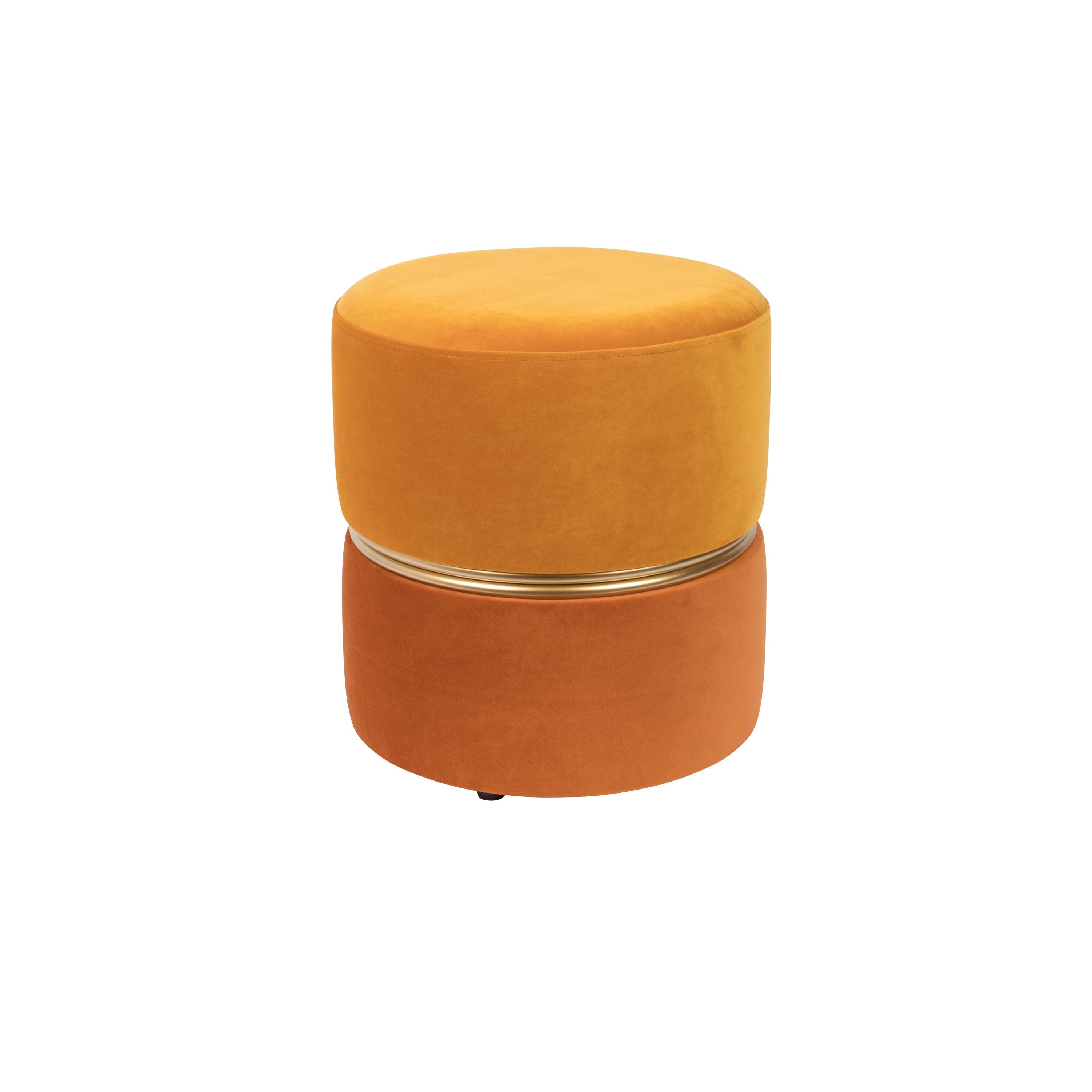 Housecraft Living Bubbly Poef Sun/ Geel