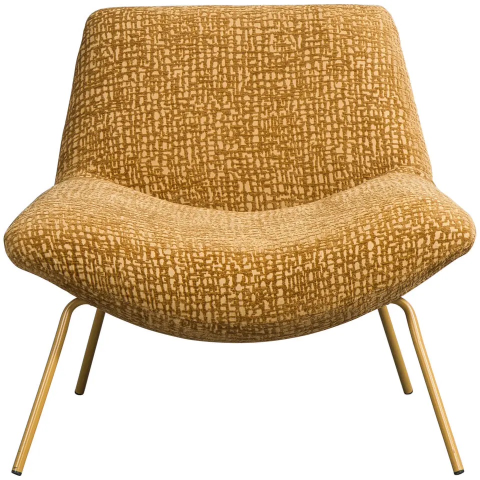 Fauteuil Daan - okergeel