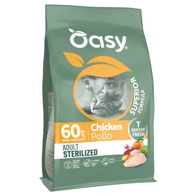 Oasy Dry Cat Superior Adult Sterilised Chicken