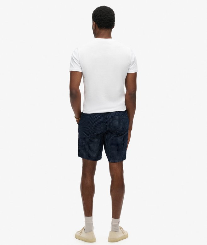 Indigo Bermuda Dot Shorts