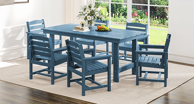 SERWALL outdoor dining set