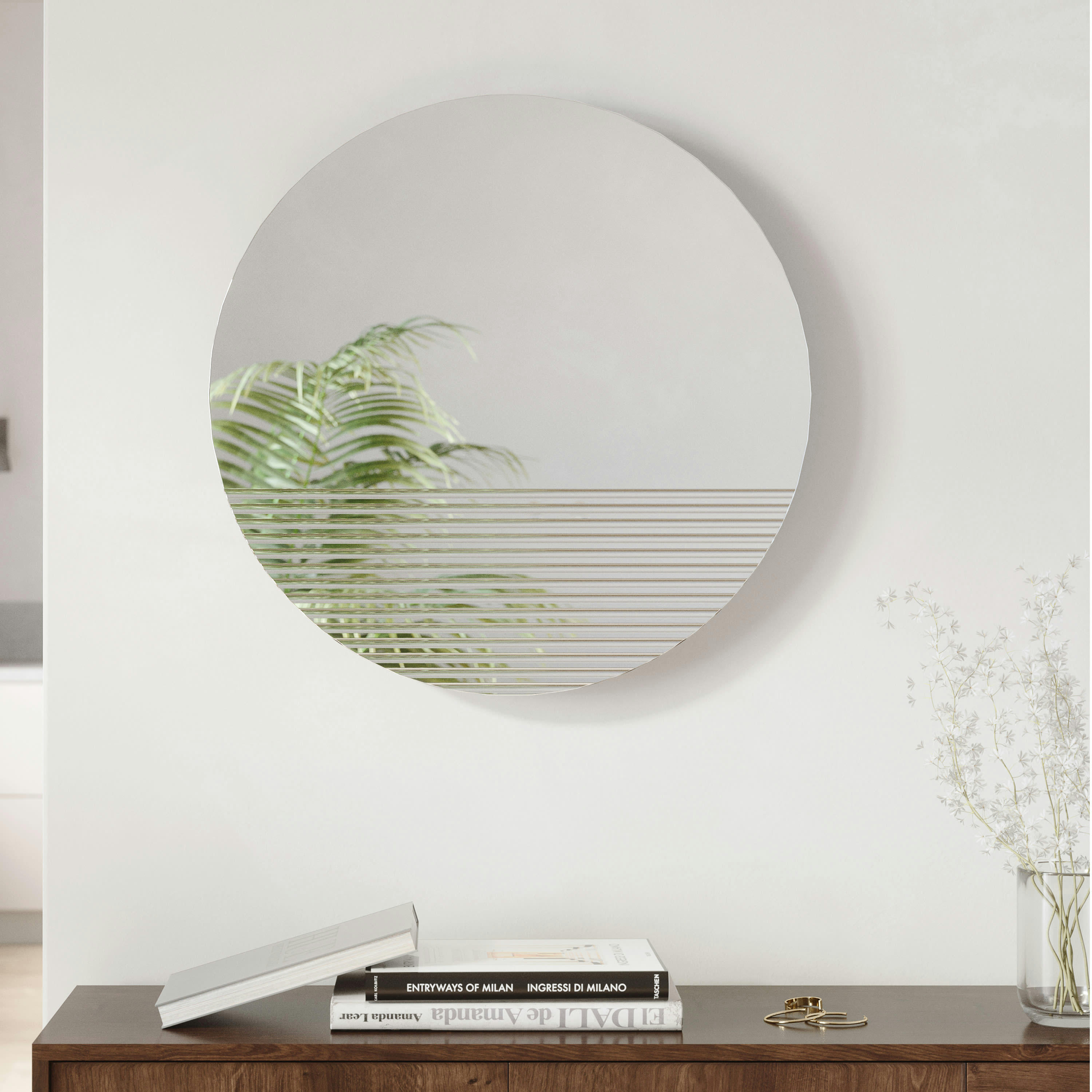RIDGE - Miroir ridge verre transparent