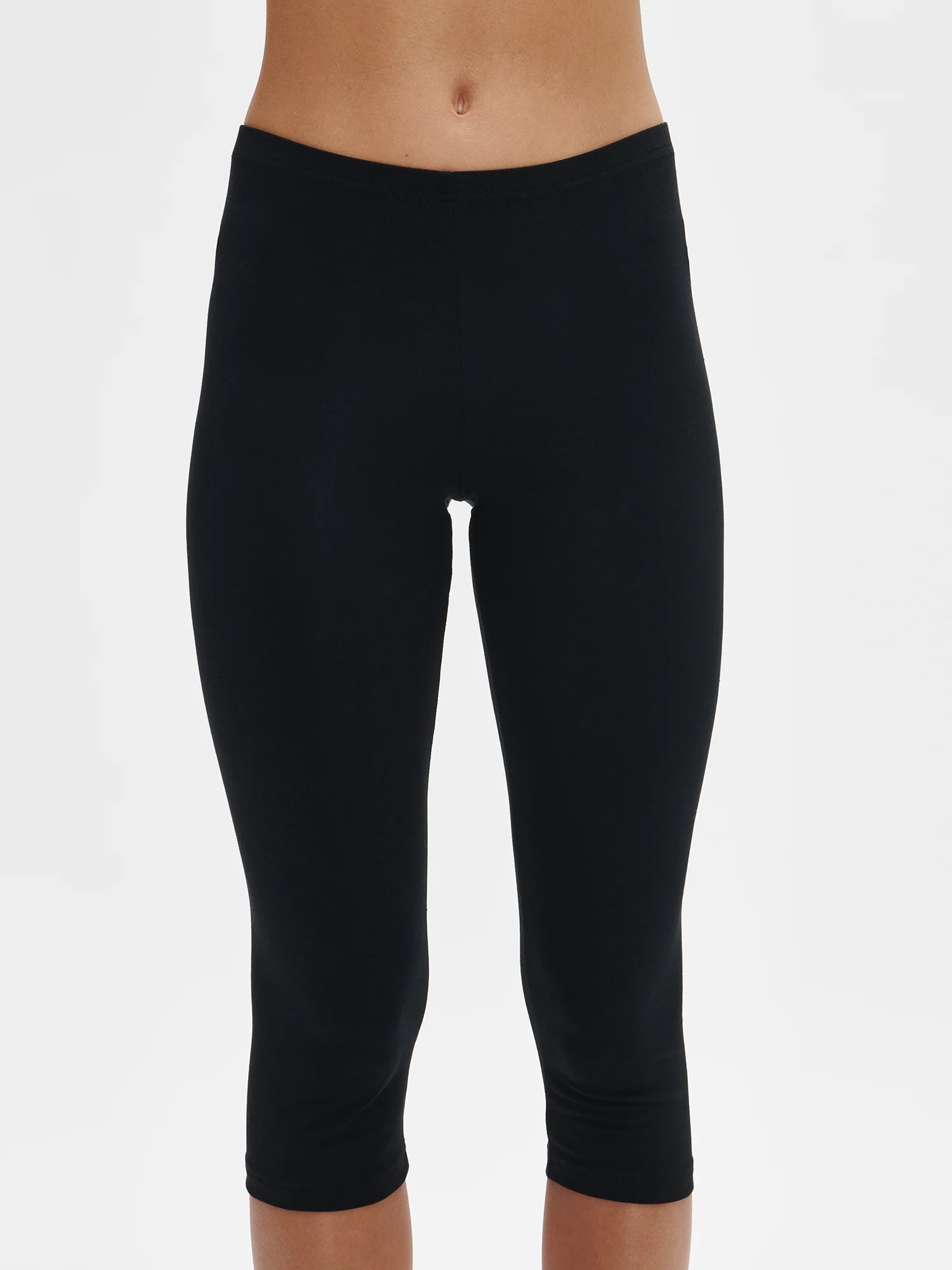 BASIC 3/4-leggingsit - musta