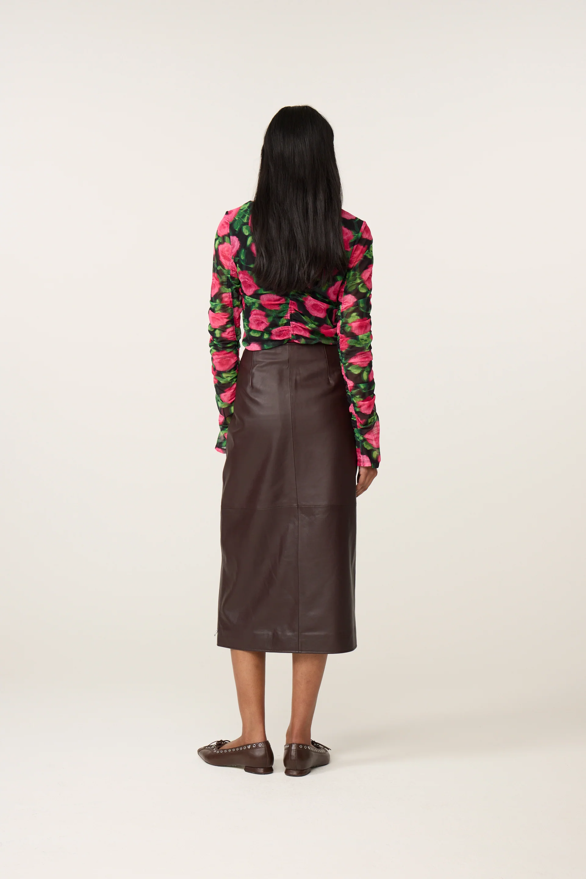 Karlis Top | Fab Fuchsia/Black